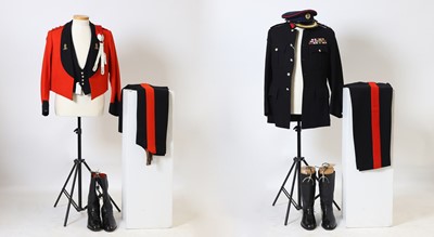 Lot 441 - A collection of British Army dress uniforms