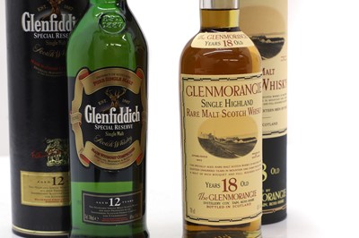 Lot 395 - Glenmorangie, Rare Malt, 18 year old Scotch whisky