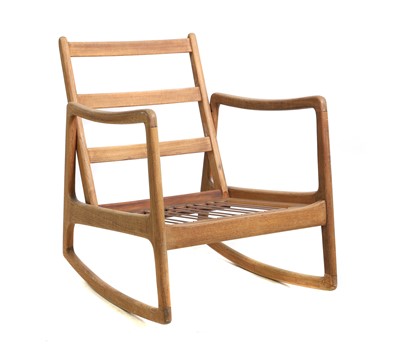 Lot 366 - Ole Wanscher (Danish 1903-1985),a model 'FD-120' teak rocking chair for France & Son