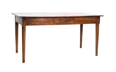 Lot 368 - A chestnut farmhouse dining table