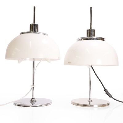 Lot 262 - A near pair of Harvey Guzzini 'Faro' table lamps