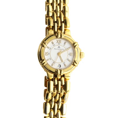 Lot 35S - A Maurice Lacroix quartz bracelet watch