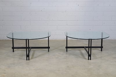 Lot 382 - A pair of contemporary side tables