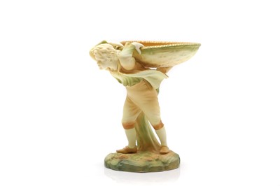 Lot 102 - A Royal Worcester figural centrepiece