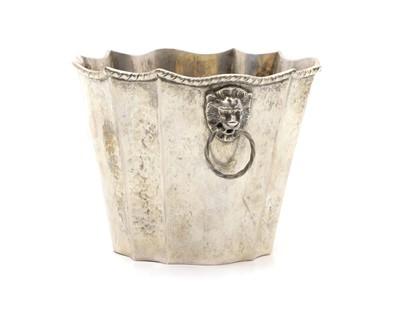 Lot 50 - An Italian silver ice bucket