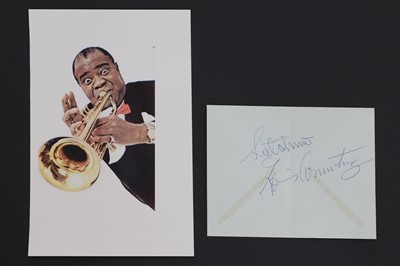 Lot 438 - Louis Armstrong