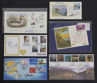 Lot 405 - Approximately fifty TV and film stars signed first day covers