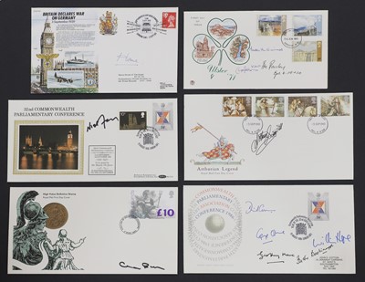 Lot 347 - Eleven political signed first day covers