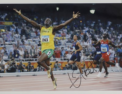 Lot 360 - Fourteen sport signed 10 x 8in photos