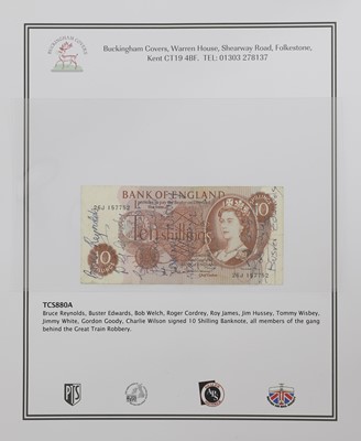 Lot 452 - The Great Train Robbery 10-shilling note