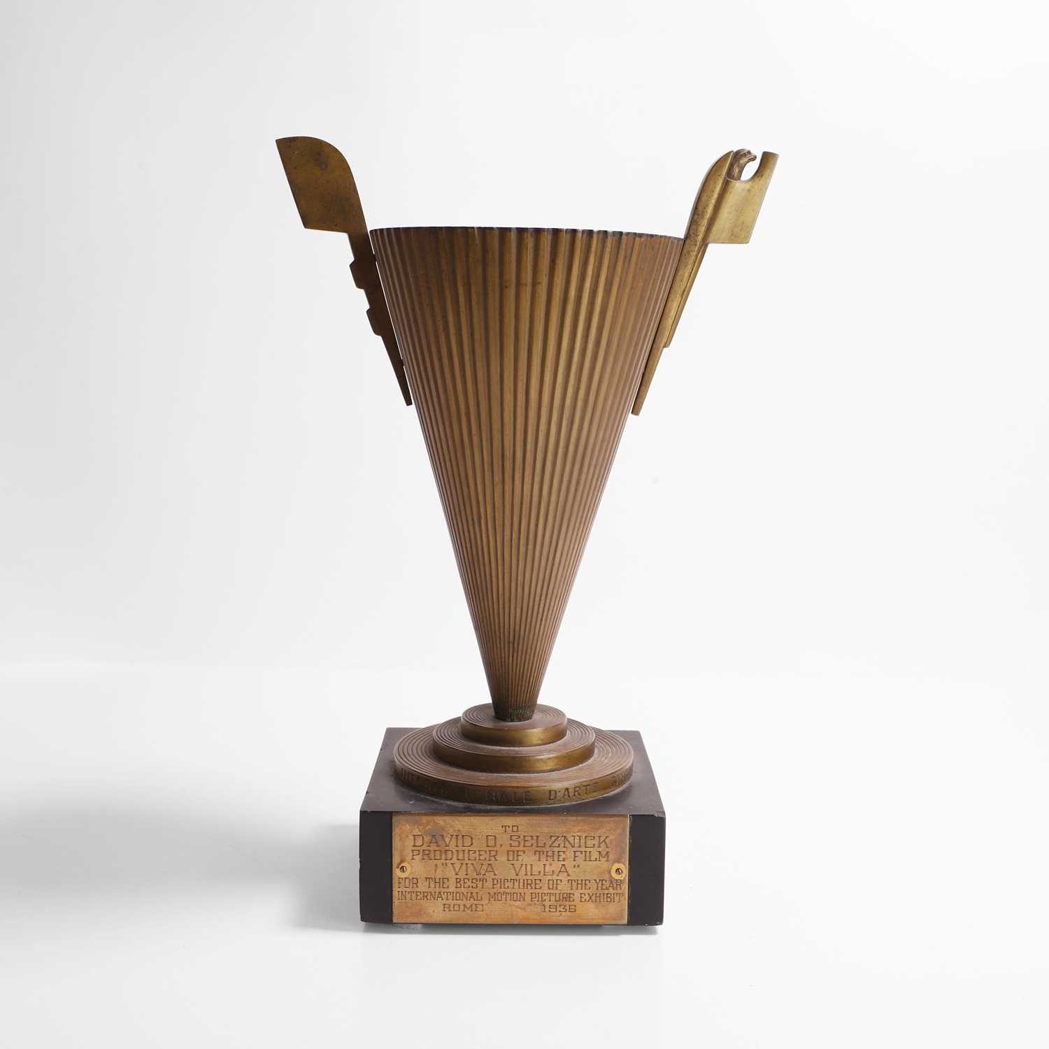 Lot 217 - A Rome Film Festival Top Prize trophy