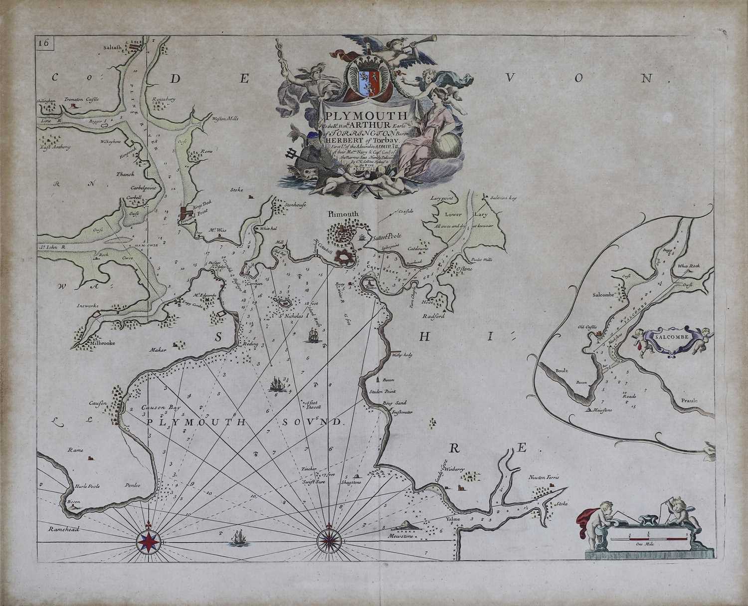 Lot 6 - [Maps of ENGLISH CHANNEL]