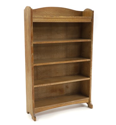 Lot 654 - A Heals limed oak bookcase