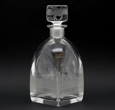 Lot 156 - An Orrefors glass decanter