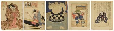 Lot 287 - Utagawa Kunisada 'Toyokuni III' (Japanese, 1786-1865)