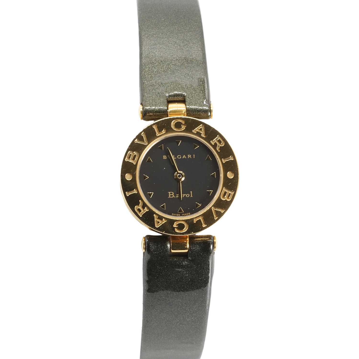 Lot 377 - An 18ct gold ladies' Bulgari B.zero1 quartz wristwatch