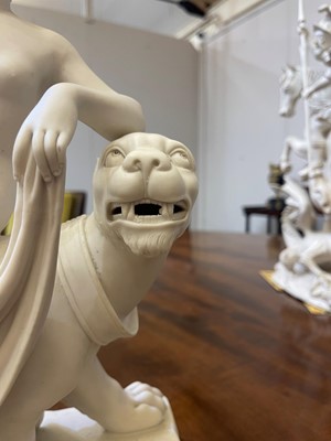 Lot 342 - A Minton Parian ware group