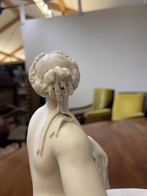 Lot 342 - A Minton Parian ware group