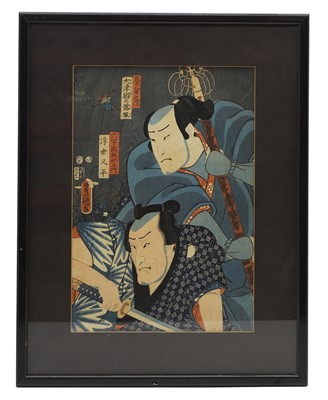 Lot 291 - Utagawa Kunisada 'Toyokuni III' (Japanese, 1786-1865)