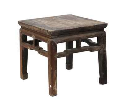 Lot 347 - A Chinese low table