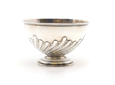 Lot 51 - A small silver rose bowl