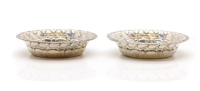 Lot 55 - A pair of silver bowls