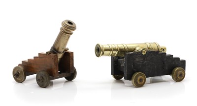 Lot 575 - Two model canons