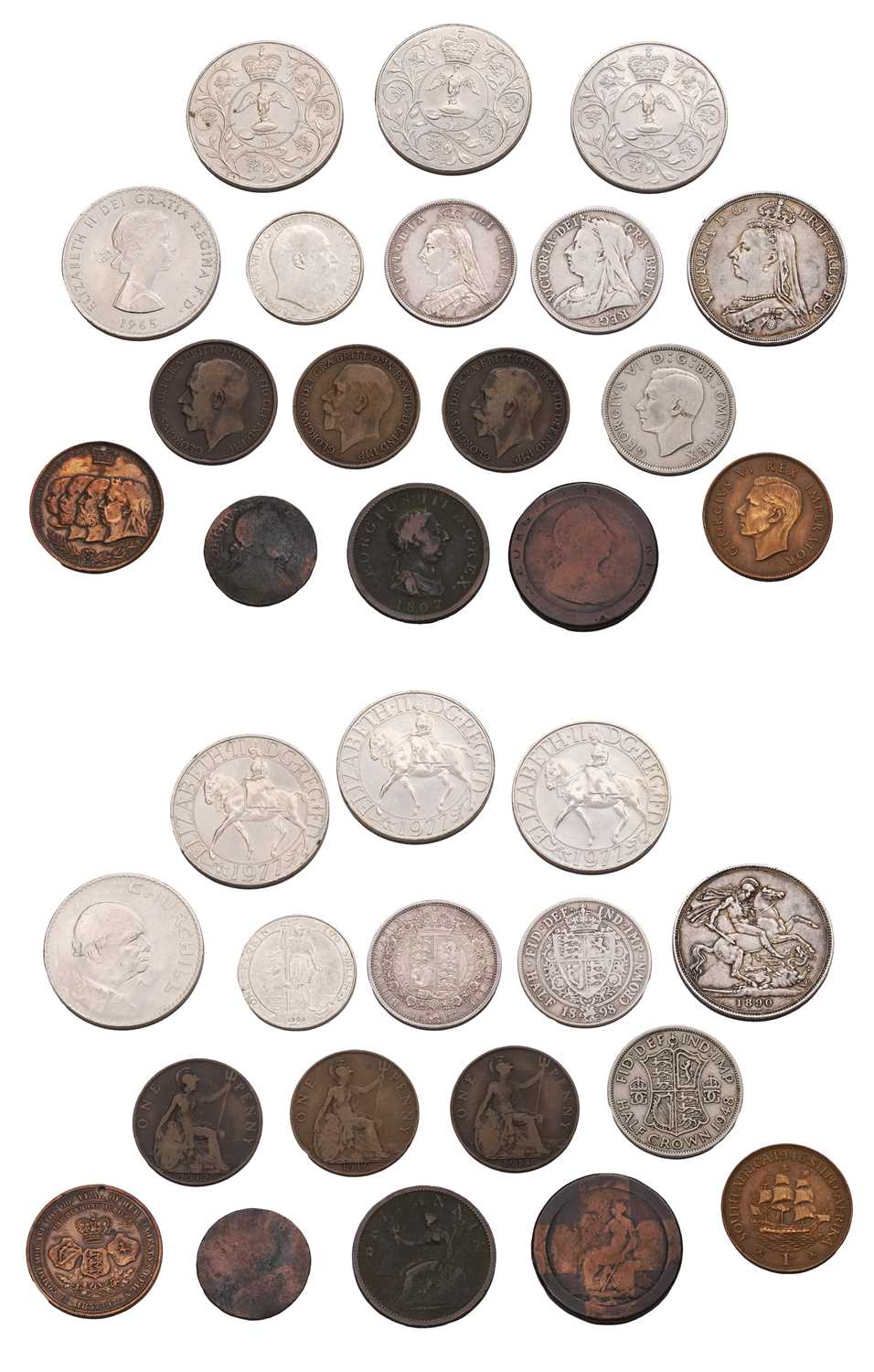 Lot 5 - Coins, Great Britain & World