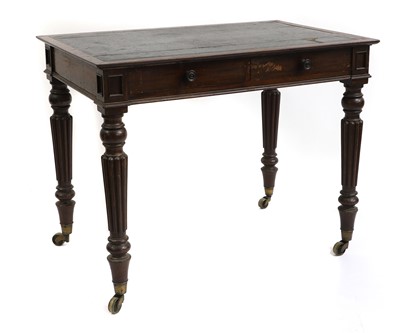 Lot 446 - A Regency mahogany writing table