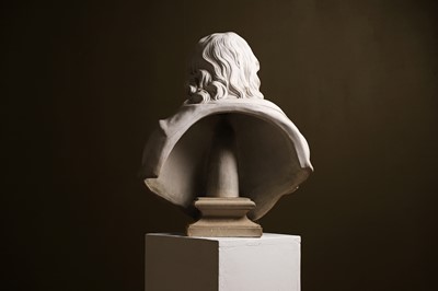 Lot 509 - A Coade stone bust of John Milton