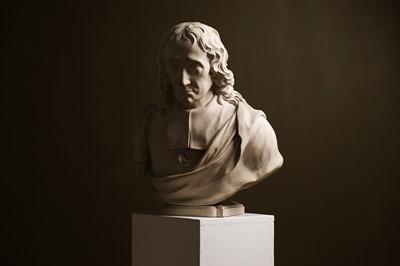 Lot 509 - A Coade stone bust of John Milton