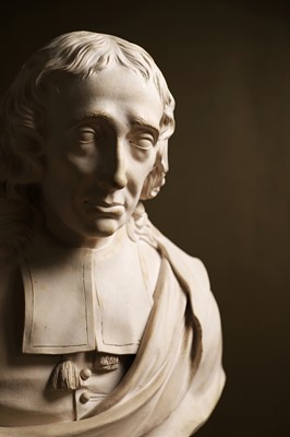 Lot 509 - A Coade stone bust of John Milton