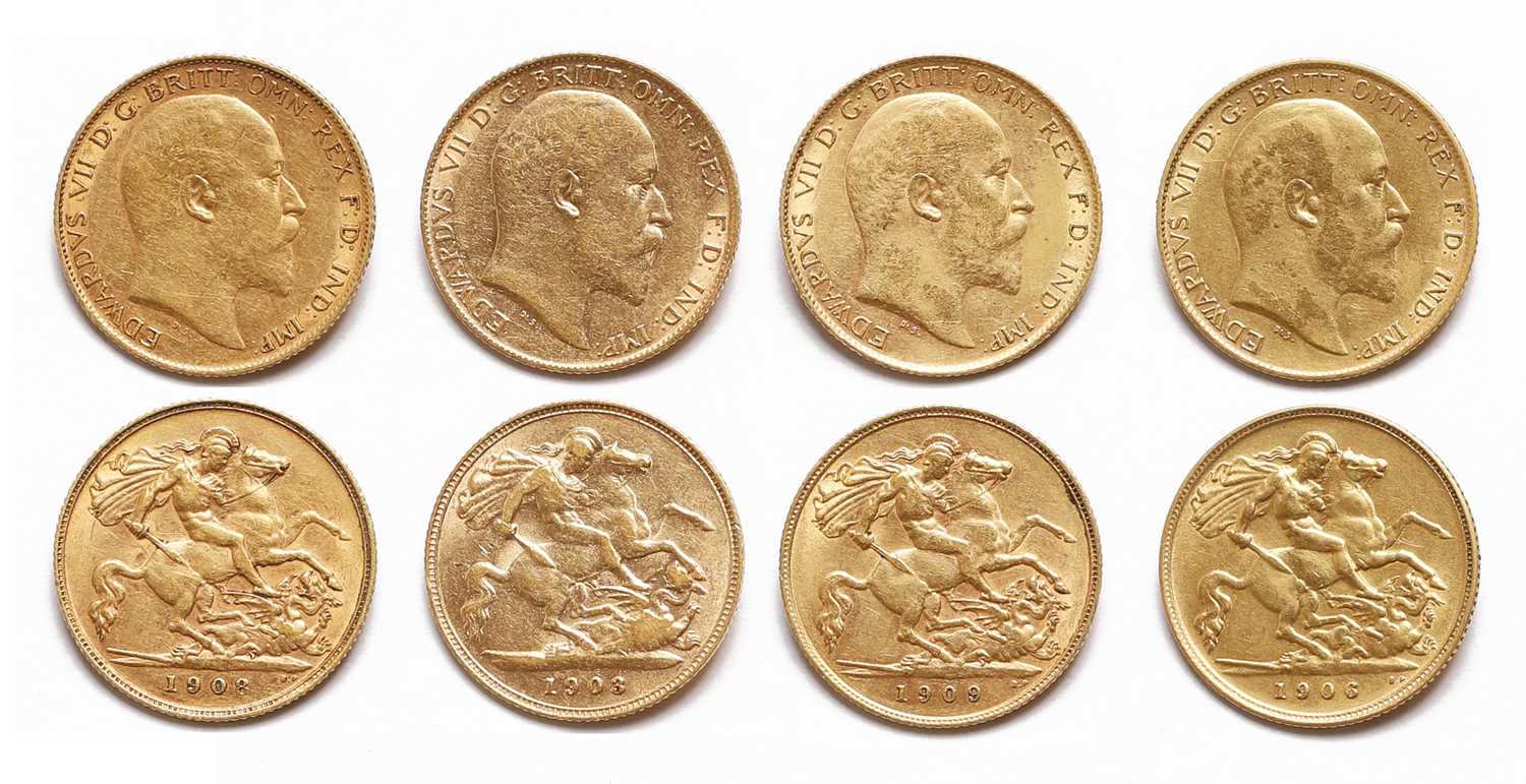 Lot 54 - Coins, Great Britain, Edward VII (1901-1910)