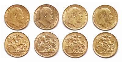 Lot 54 - Coins, Great Britain, Edward VII (1901-1910)