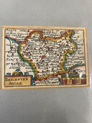 Lot 300 - An album of hand-coloured maps