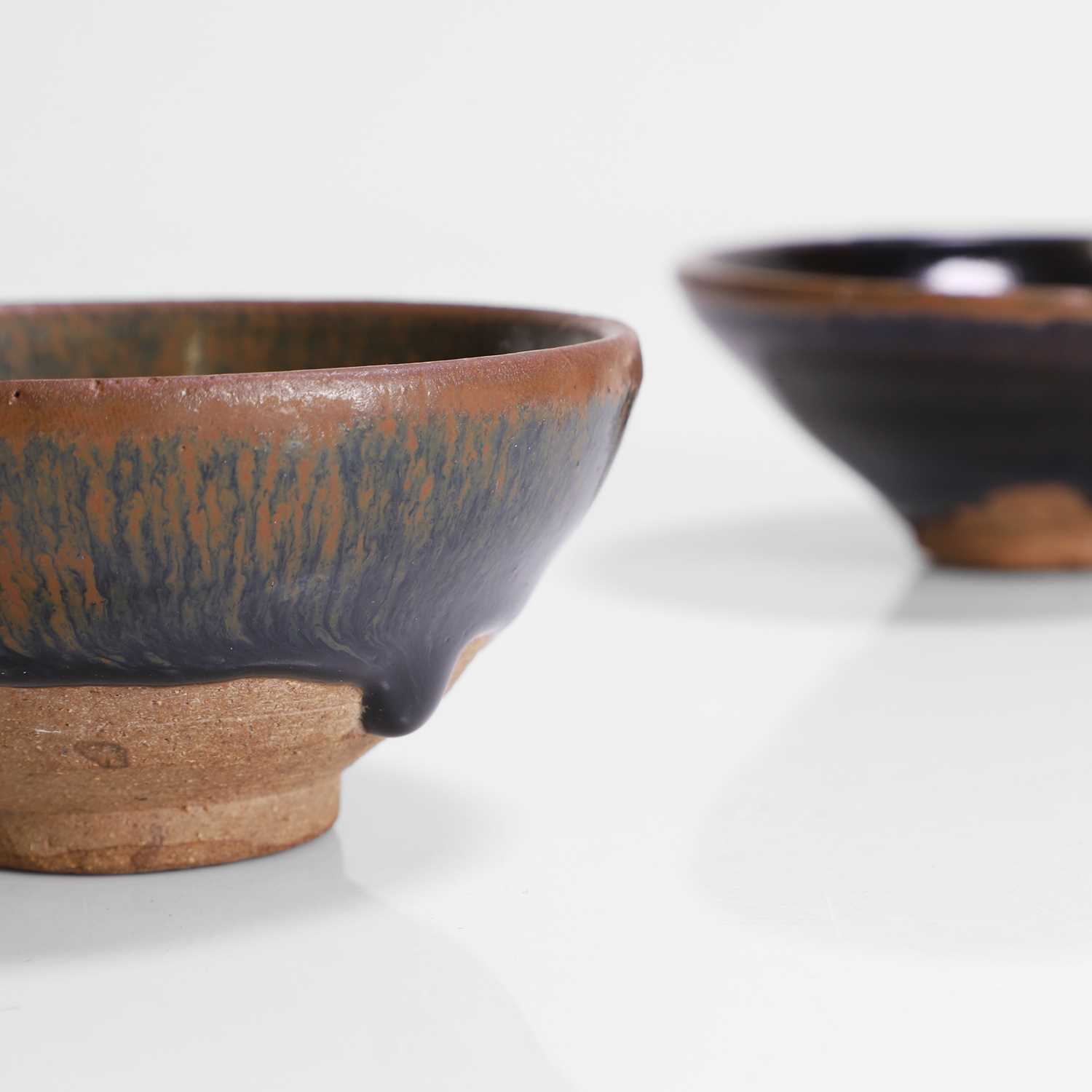 Lot 5 - Two Chinese Jian ware tea bowls
