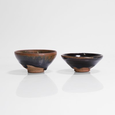 Lot 5 - Two Chinese Jian ware tea bowls