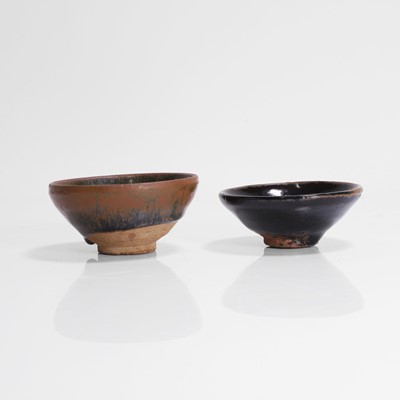 Lot 5 - Two Chinese Jian ware tea bowls