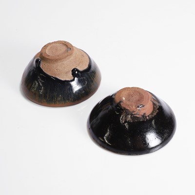 Lot 5 - Two Chinese Jian ware tea bowls