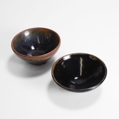 Lot 5 - Two Chinese Jian ware tea bowls