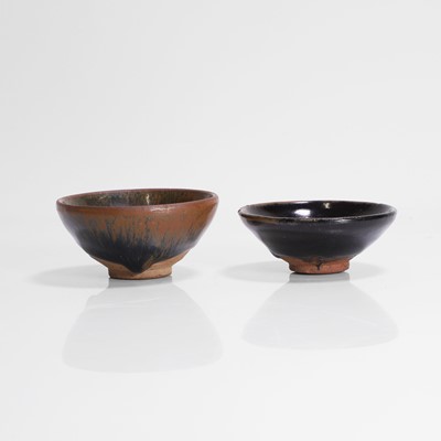 Lot 5 - Two Chinese Jian ware tea bowls