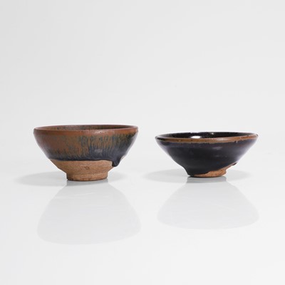 Lot 5 - Two Chinese Jian ware tea bowls