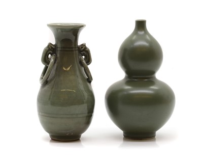 Lot 90 - A Chinese celadon vase