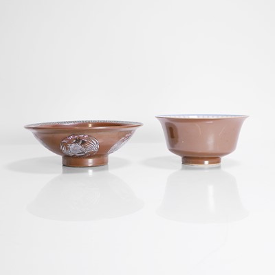 Lot 391 - A Chinese brown-glazed bowl