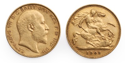 Lot 31 - Coins, Great Britain, Edward VII (1901-1910)