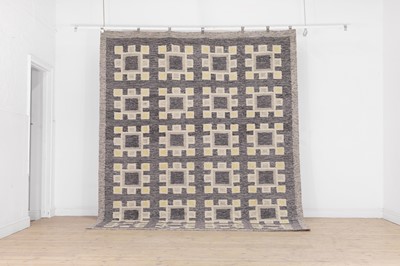 Lot 363 - A wool rug of Scandinavian design