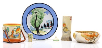 Lot 362 - A collection of Clarice Cliff pottery