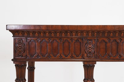 Lot 473 - A George III-style mahogany pier table