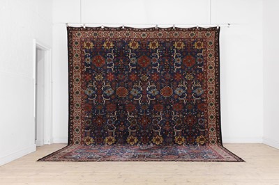 Lot 536 - A European wool hook carpet