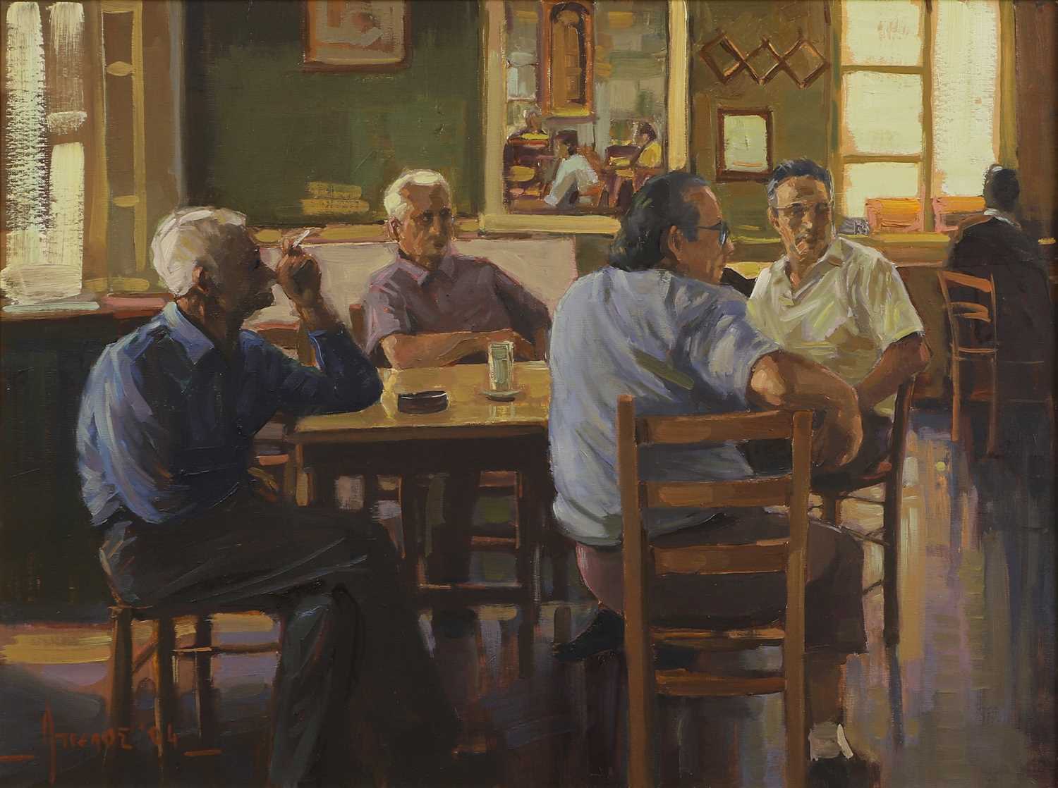 Lot 343 - Aggelos Papadopoulos (Greek, 1953-2017)